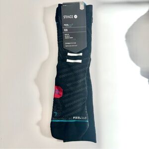 Stance Black and Blue Athletic Socks